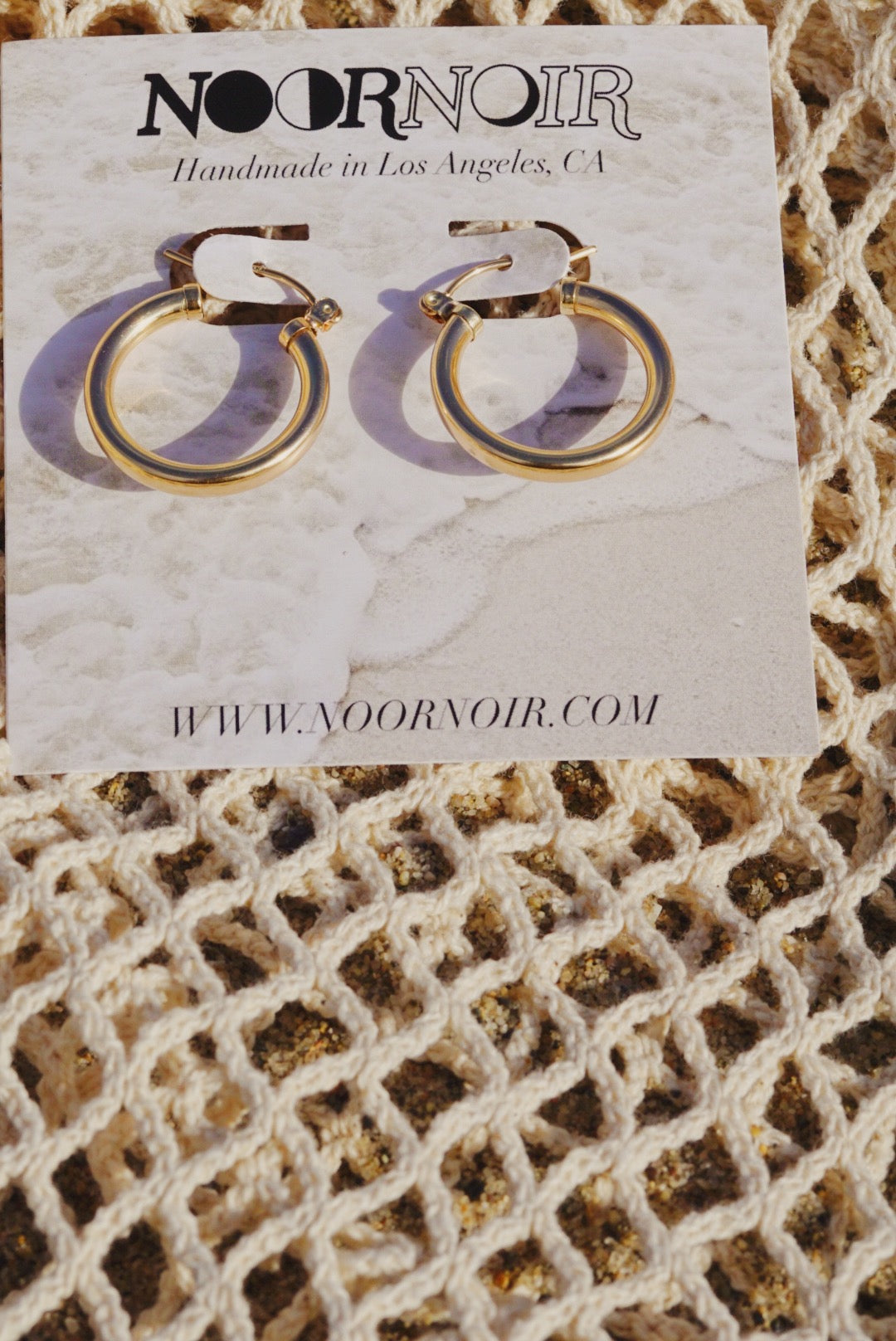 CHARLIE Gold Filled Hoop Earrings