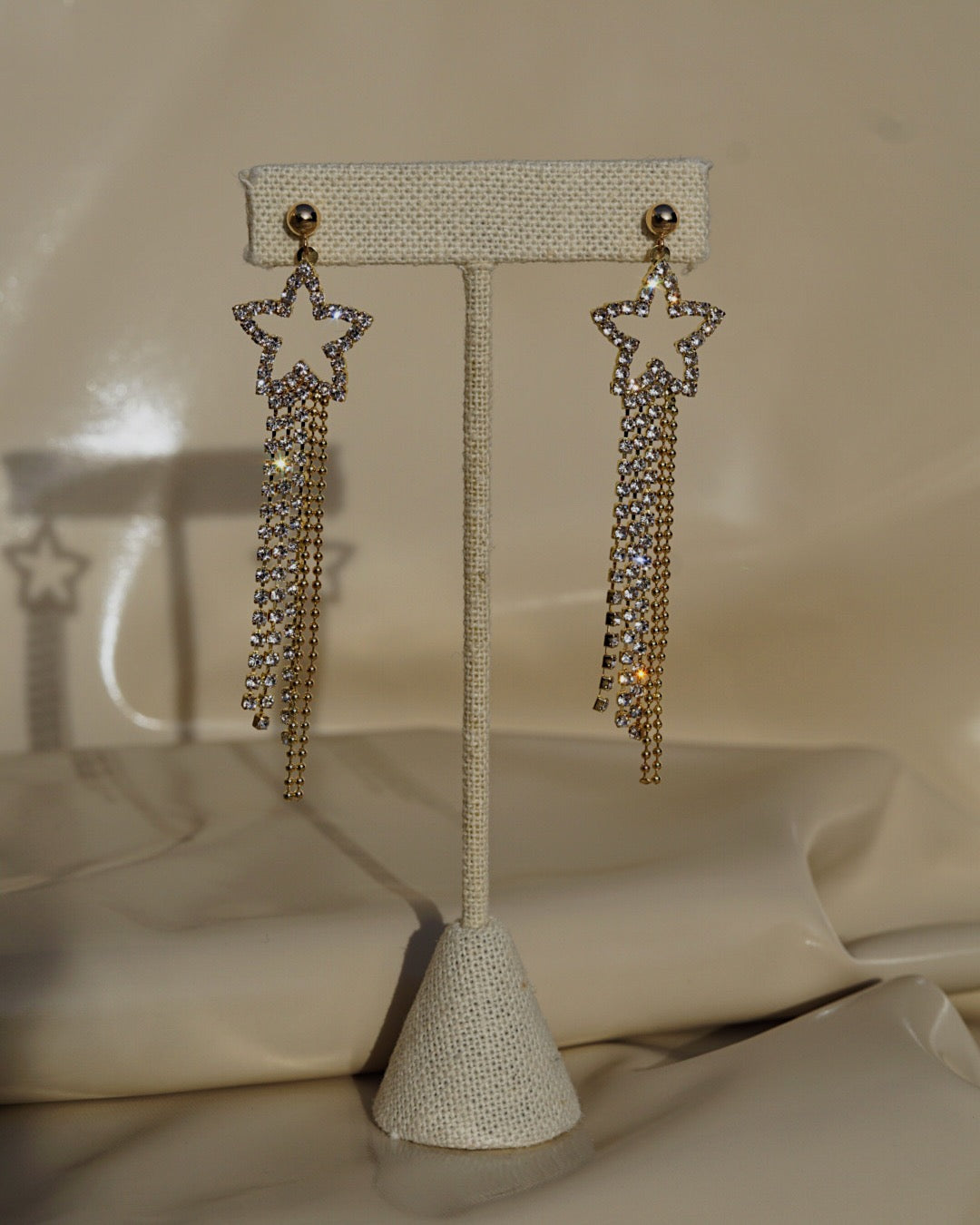 TARA Crystal Shooting Star Earring