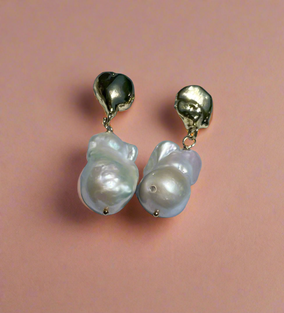 CAPE Baroque Pearl Earrings